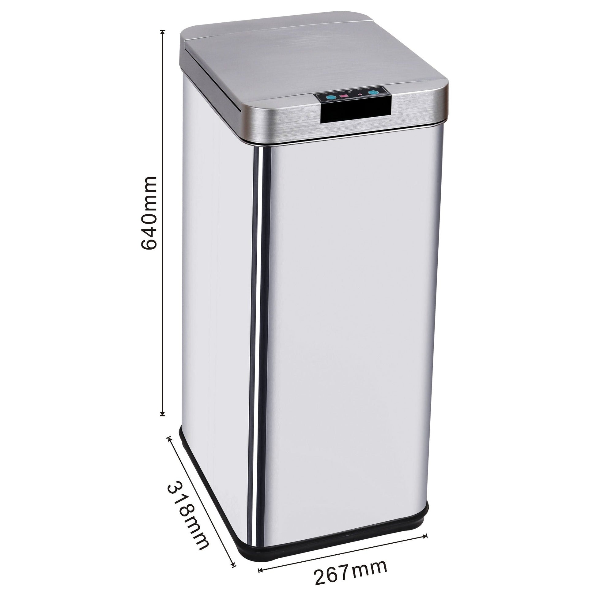 Poubelle automatique 50L PARKSIDE Inox brossé couleur Inox – Kitchen Move Poubelle automatique 50L PARKSIDE Inox brossé couleur Inox – Kitchen Move