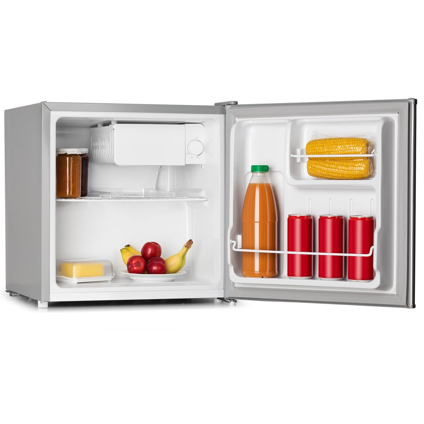 Mini-Kühlschrank mit Gefrierfach BERGEN 46L kompakt und praktisch